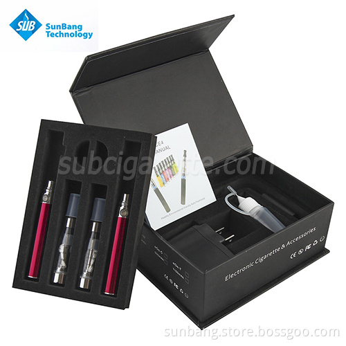 201e Hottest E Cigarette Evod Starter Kit, Ecigarette with Various Colors